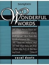 Wonderful Words Vocal Solo & Collections sheet music cover